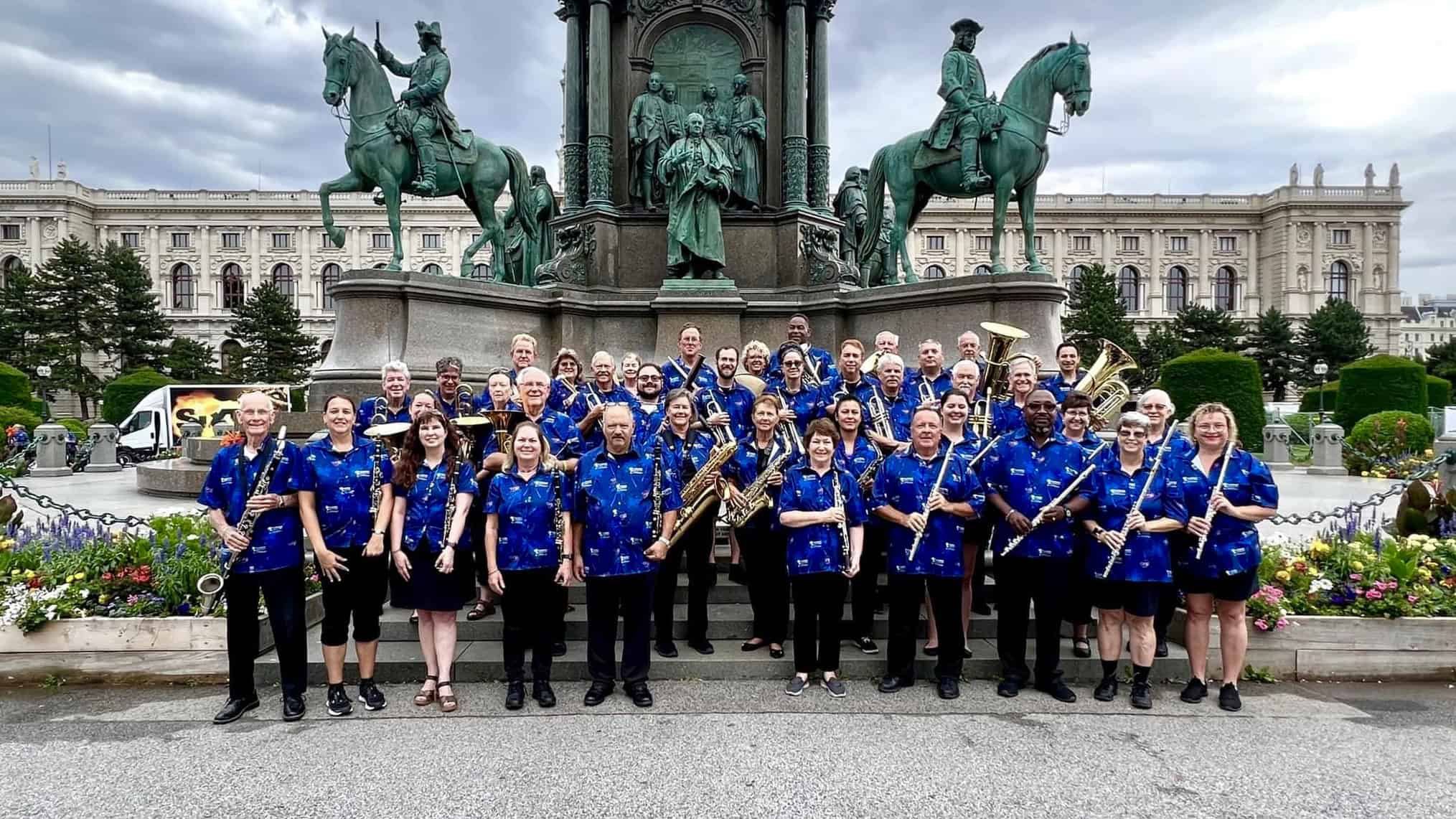 Our Band group picture in Austria.