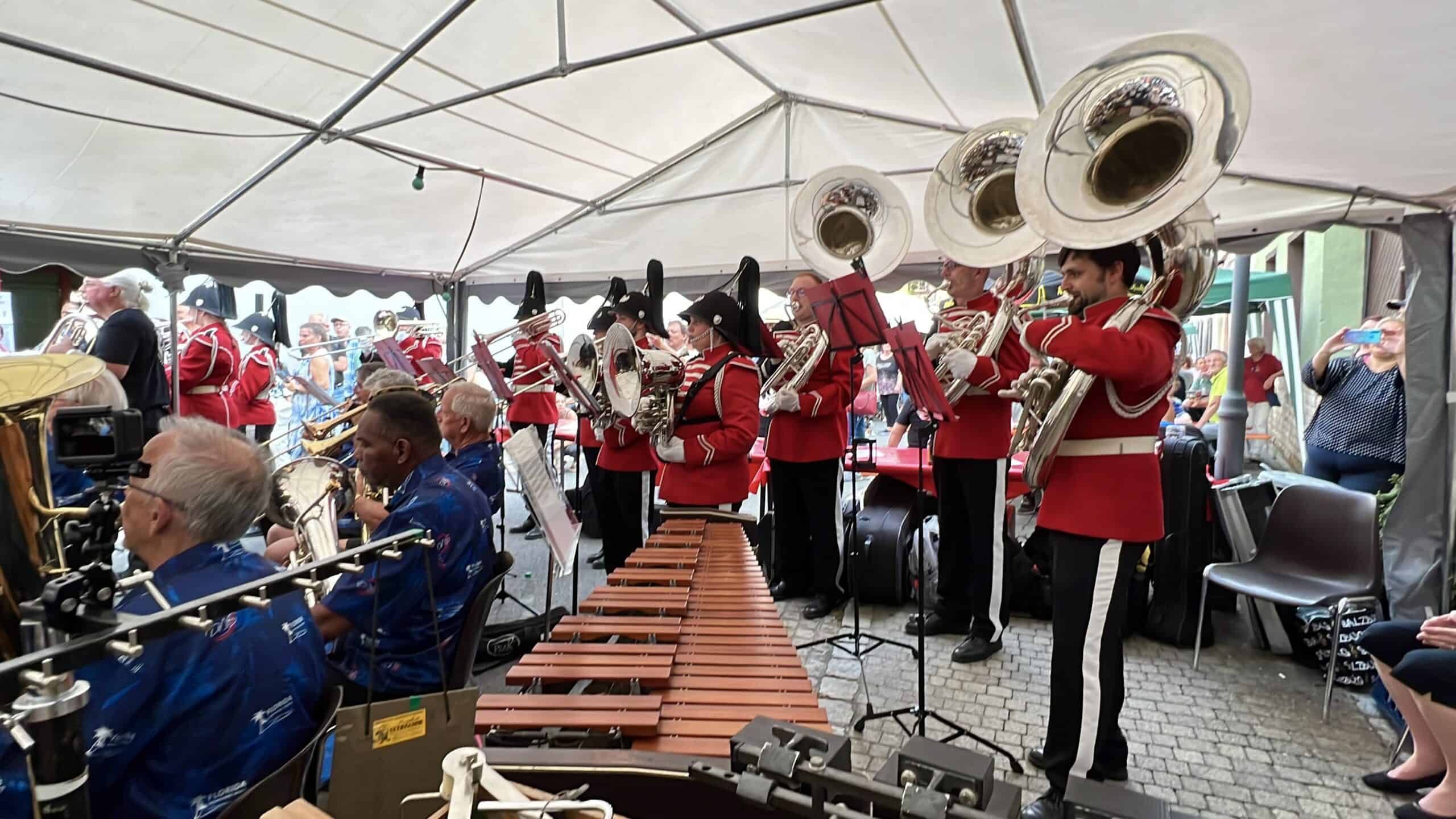 Mixed concert in Retzbach, Germany.